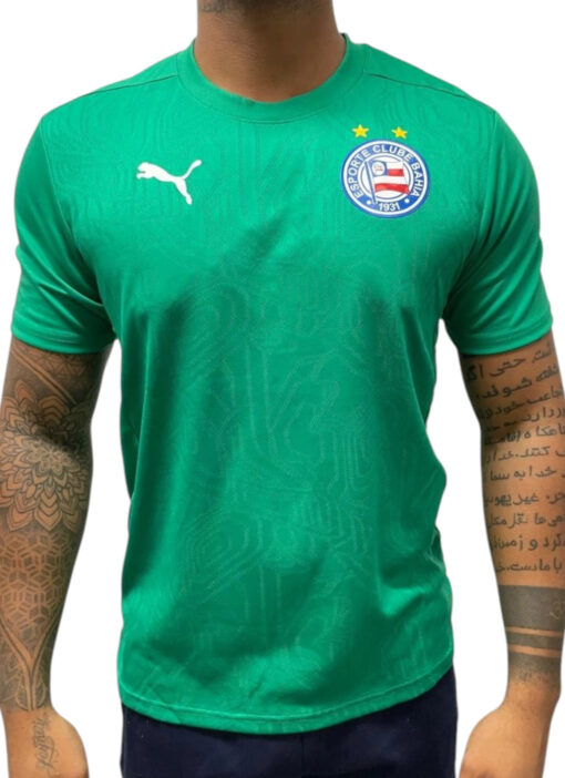 Camisa Treino Goleiro 2025 Esporte Clube Bahia Puma Verde