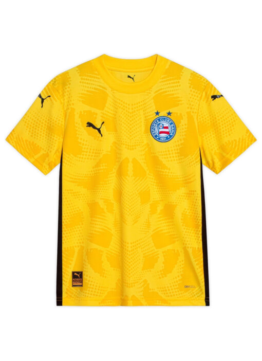 Camisa Goleiro 2 2025 Esporte Clube Bahia Puma Amarela Masculina