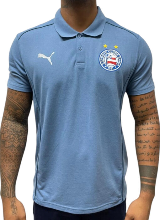 Camisa Polo Casual 2025 Esporte Clube Bahia Puma
