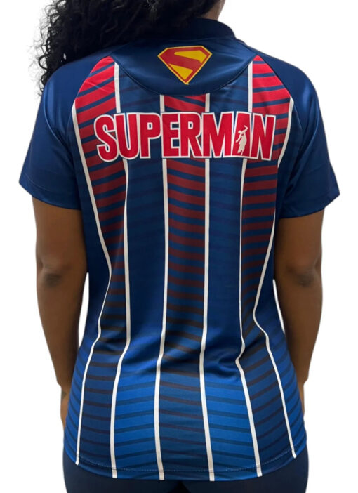 Camisa Superman Casual 2025 Esporte Clube Bahia Tricolor Feminina - Image 4