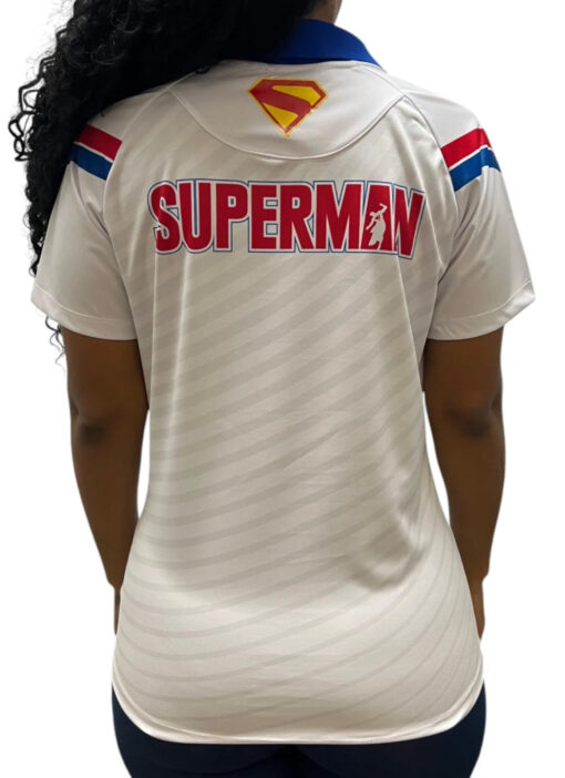 Camisa Superman Casual 2025 Esporte Clube Bahia Branca Feminina - Image 5