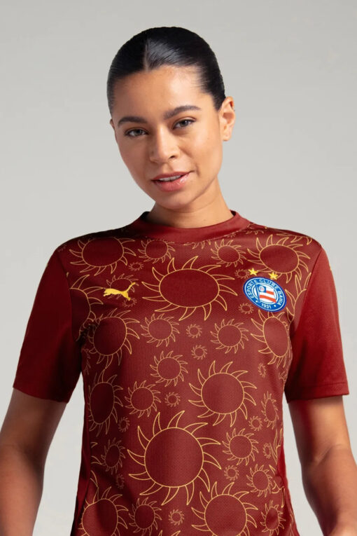 Camisa Torcedor 3 2025 Esporte Clube Bahia Puma Feminina - Image 6