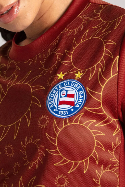 Camisa Torcedor 3 2025 Esporte Clube Bahia Puma Feminina - Image 3